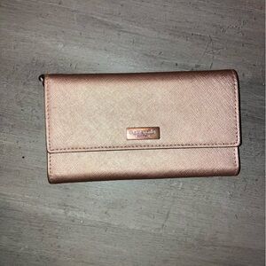 Kate Spade Rose Gold Wallet
